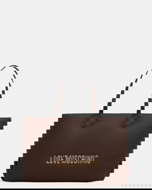 Love Moschino poșetă culoarea maro, JC4395PP0NKD031A