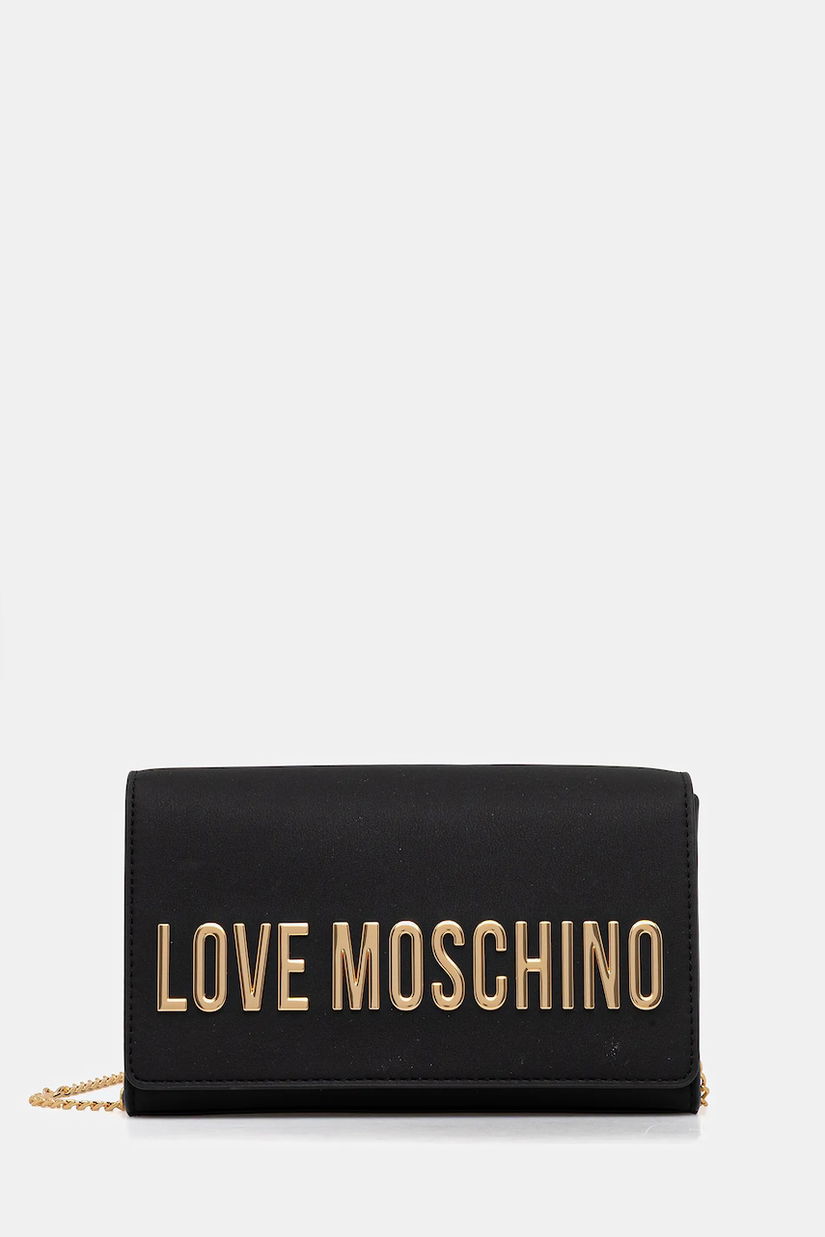 Love Moschino poșetă culoarea negru, JC4103PP0NKD0000