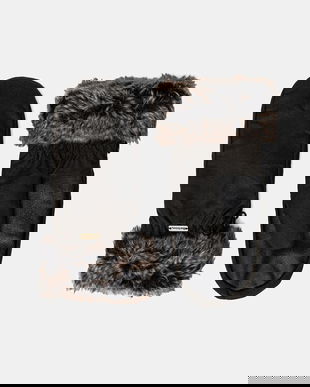 Barbour mănuși culoarea verde, LGL0045