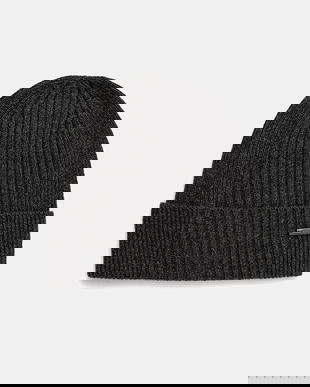 Michael Kors căciulă din amestec de lână culoarea gri, MKMC538418