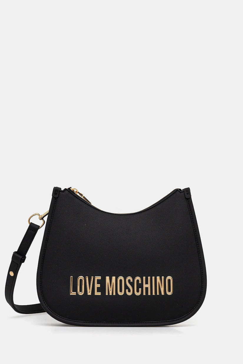 Love Moschino poșetă culoarea negru, JC4021PP0NKD0000