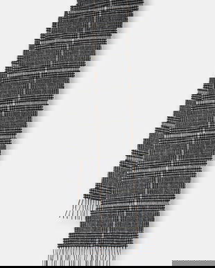 Barbour eșarfă de lână culoarea gri, cu imprimeu, USC0400