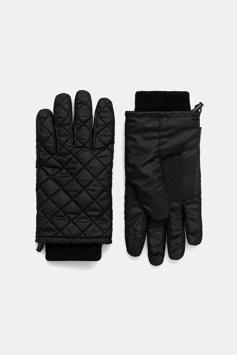 Barbour mănuși culoarea negru, MGL0141