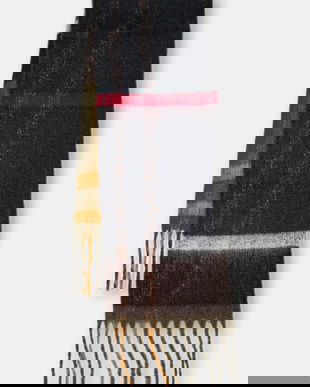 Barbour fular culoarea verde, cu imprimeu, LSC0293