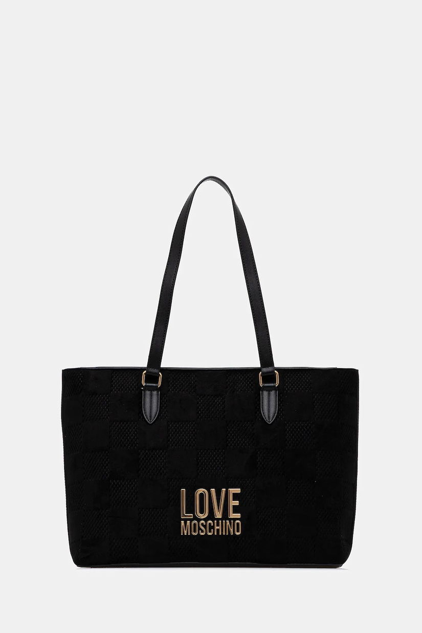 Love Moschino poșetă culoarea negru, JC4123PP0NKB100A
