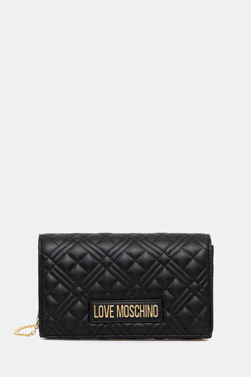 Love Moschino poșetă culoarea negru, JC4079PP0NLA0000