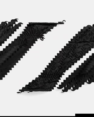 Barbour mănuși culoarea negru, LGL0142