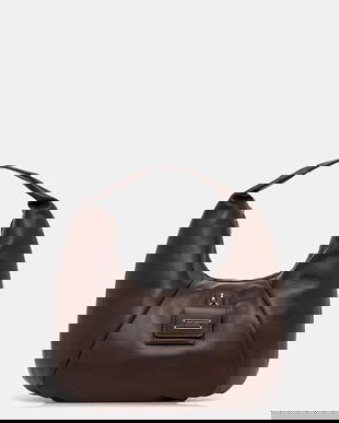 Love Moschino poșetă culoarea maro, JC4357PP0NKN0313