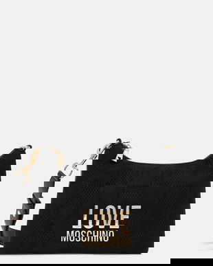 Love Moschino poșetă culoarea negru, JC4125PP0NKB100A