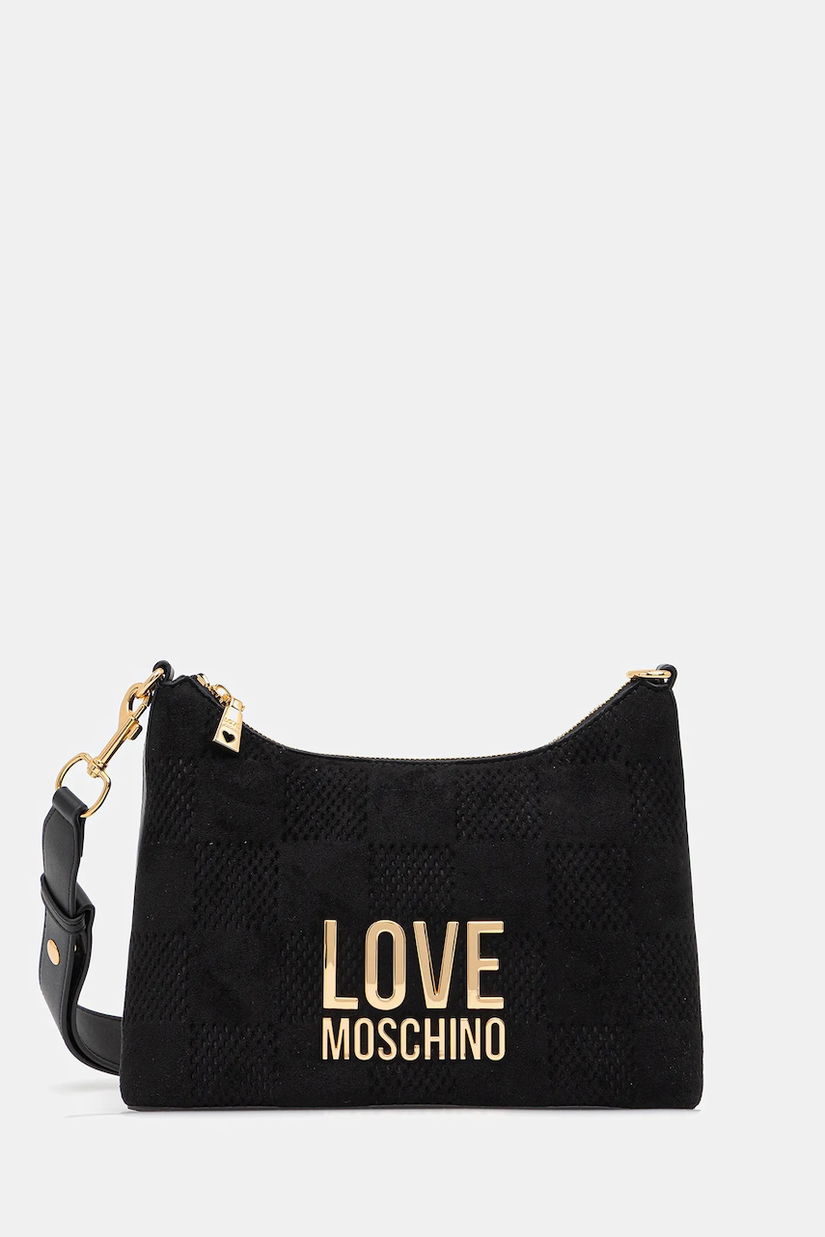 Love Moschino poșetă culoarea negru, JC4125PP0NKB100A