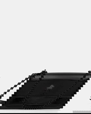 Kurt Geiger London poșetă de piele SHOREDITCH culoarea negru, 4998300309