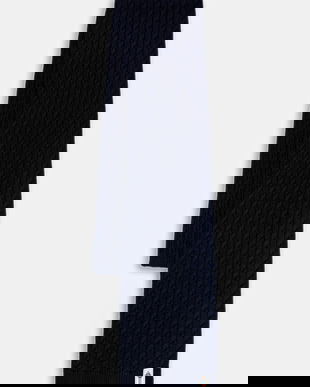 Bally eșarfă de lână culoarea bleumarin, melanj, MSC03G