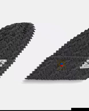 Bally căciulă de lână culoarea gri, MHA03L