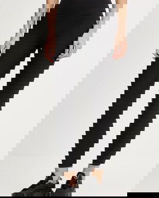 adidas Performance leggins de antrenament culoarea negru, uni, KT3293