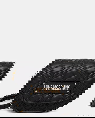 Love Moschino poșetă culoarea negru, JC4112PP0NLA0000