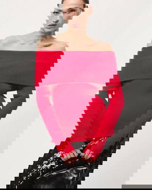 Medicine pulover culoarea rosu