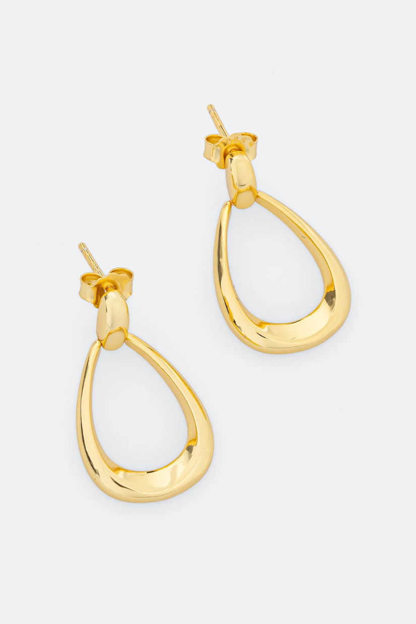 Answear.LAB cercei din argint placați cu aur