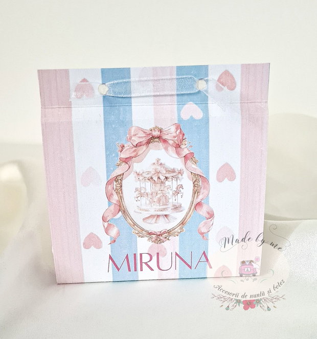 Marturie botez calut roz