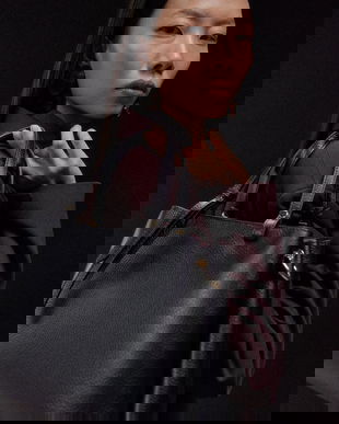 Answear.LAB poseta de piele culoarea negru