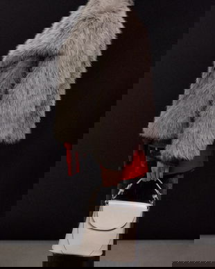 Answear.LAB poseta de piele culoarea bej