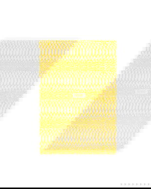 Sticker unghii, Global Fashion, Flower B06, Galben