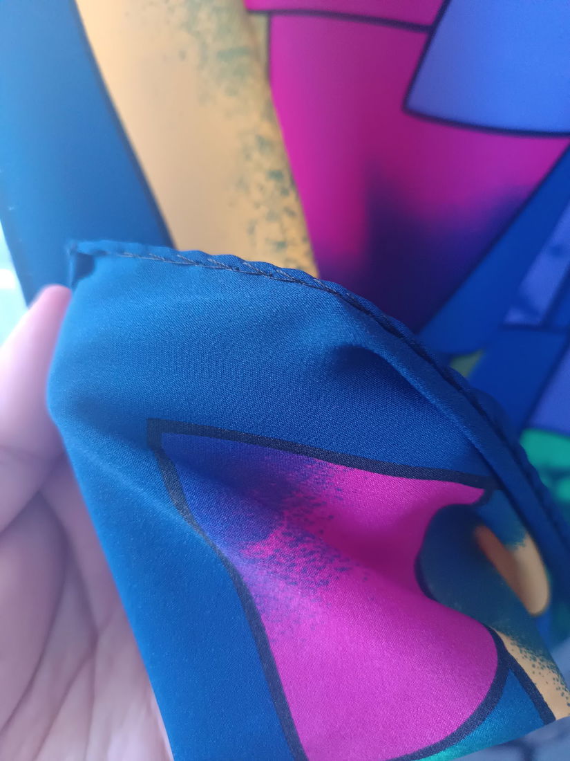 Eșarfă Picasso din mătase naturală