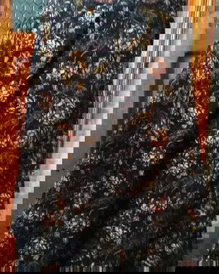 fusta tricot floral , Yessica , L