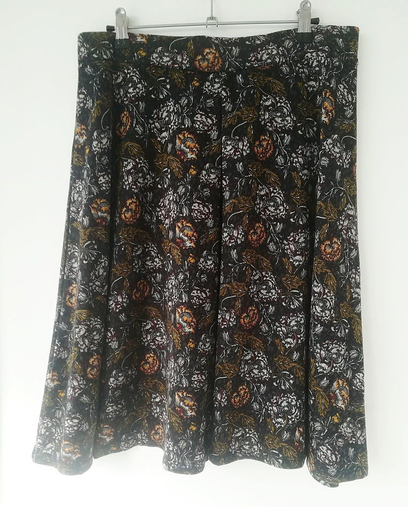 fusta tricot floral , Yessica , L