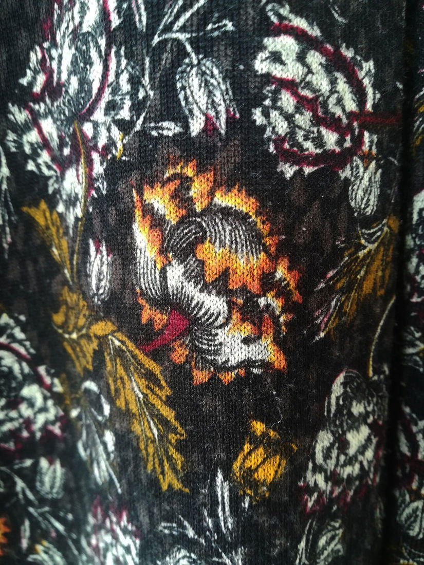 fusta tricot floral , Yessica , L