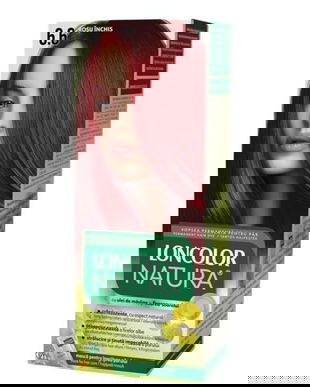 Vopsea Permanenta pentru Par cu Amoniac - Loncolor Natura, nuanta 6.6 Rosu Inchis, 1 pachet