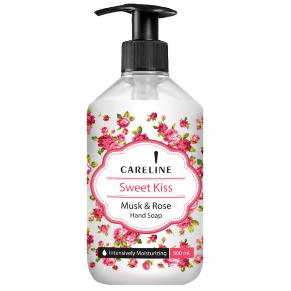 Sapun Lichid pentru Maini - Careline Sweet Kiss Musk &amp; Rose Hand Soap, 500 ml