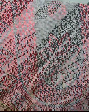 Fata de masa ovala dantela