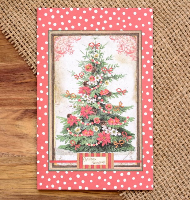 Felicitare: Vintage Christmas