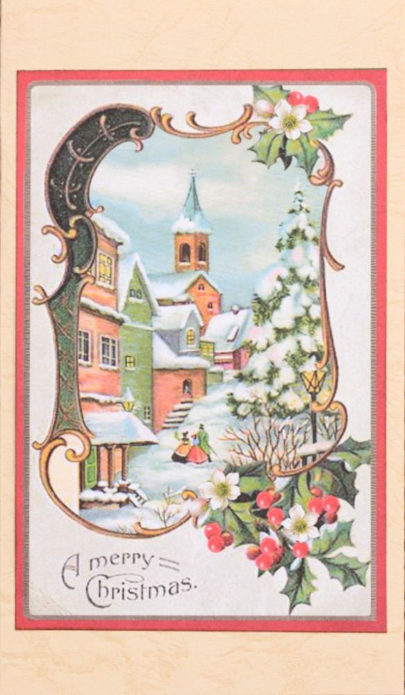 Felicitare: Vintage Christmas
