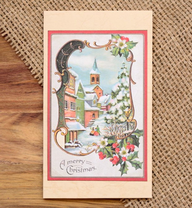 Felicitare: Vintage Christmas