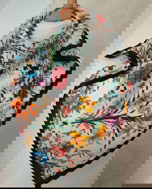 Esarfa din matasr naturala noua