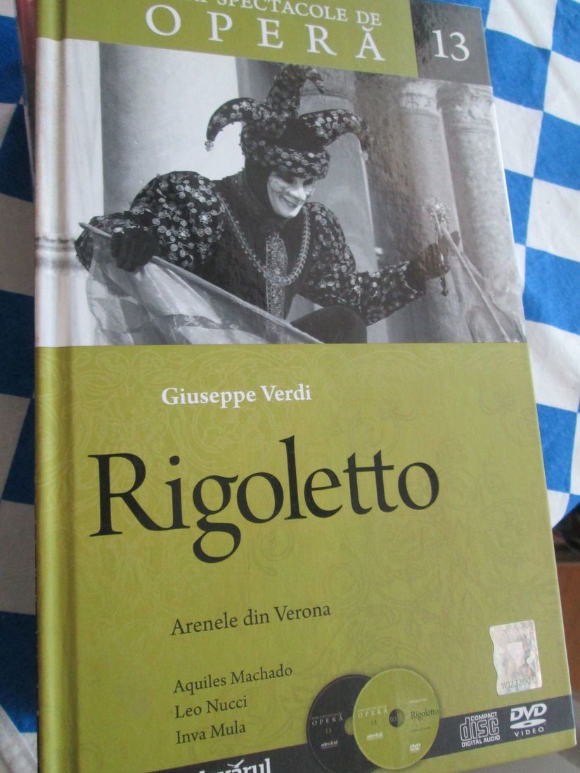 DVD  Mari spectacole de opera