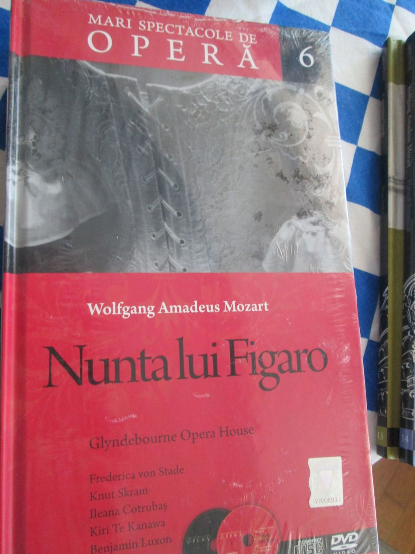 DVD  Mari spectacole de opera