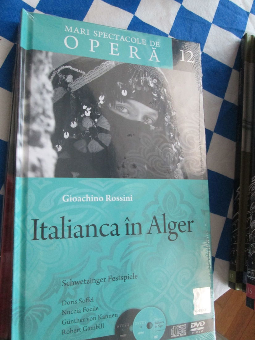 DVD  Mari spectacole de opera