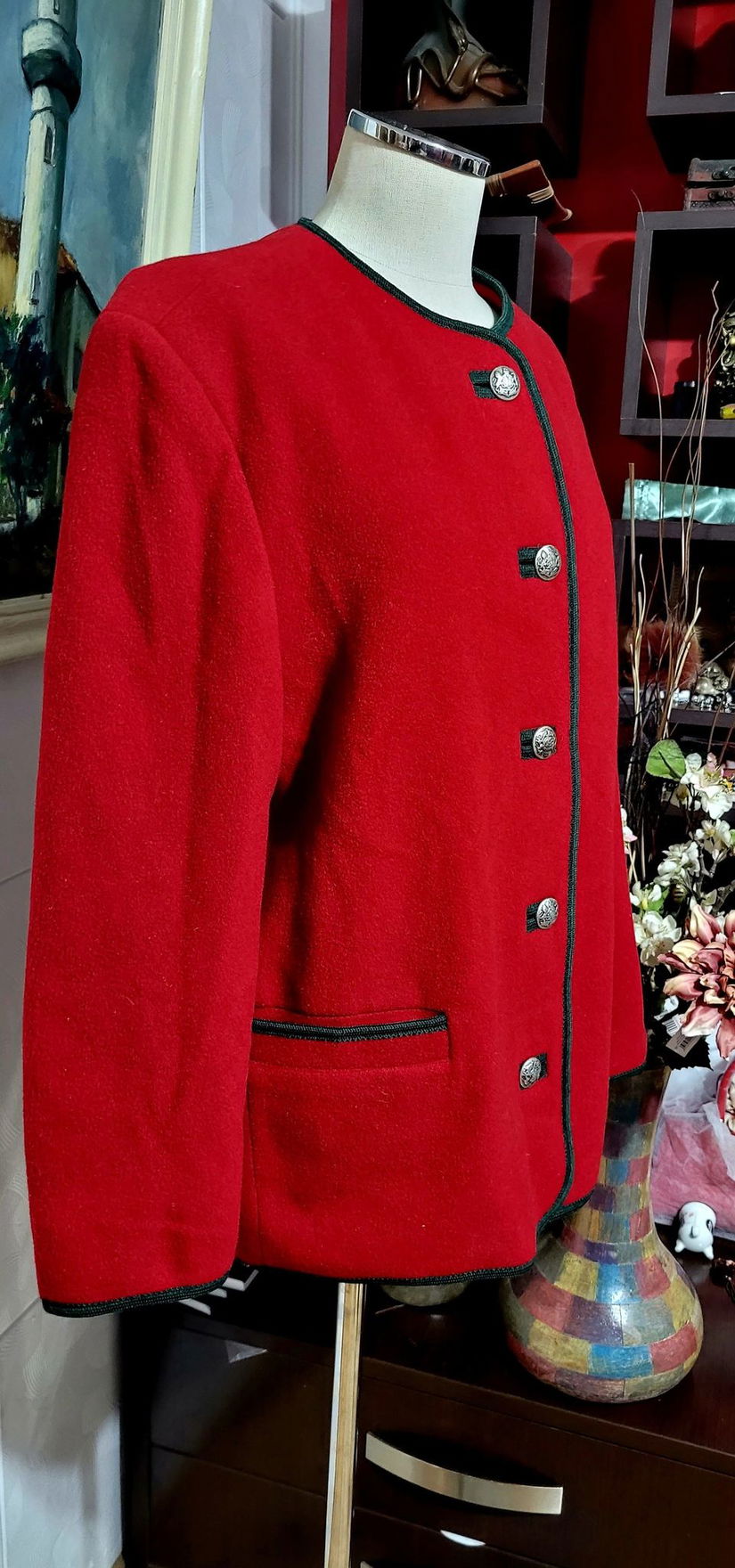 Jacheta bavareza din lână