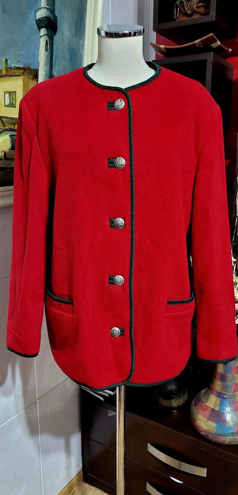 Jacheta bavareza din lână