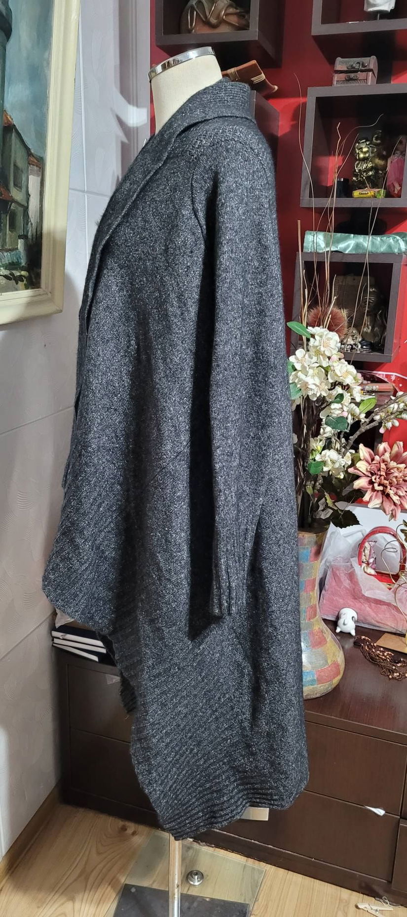 Cardigan asimetric marime unica