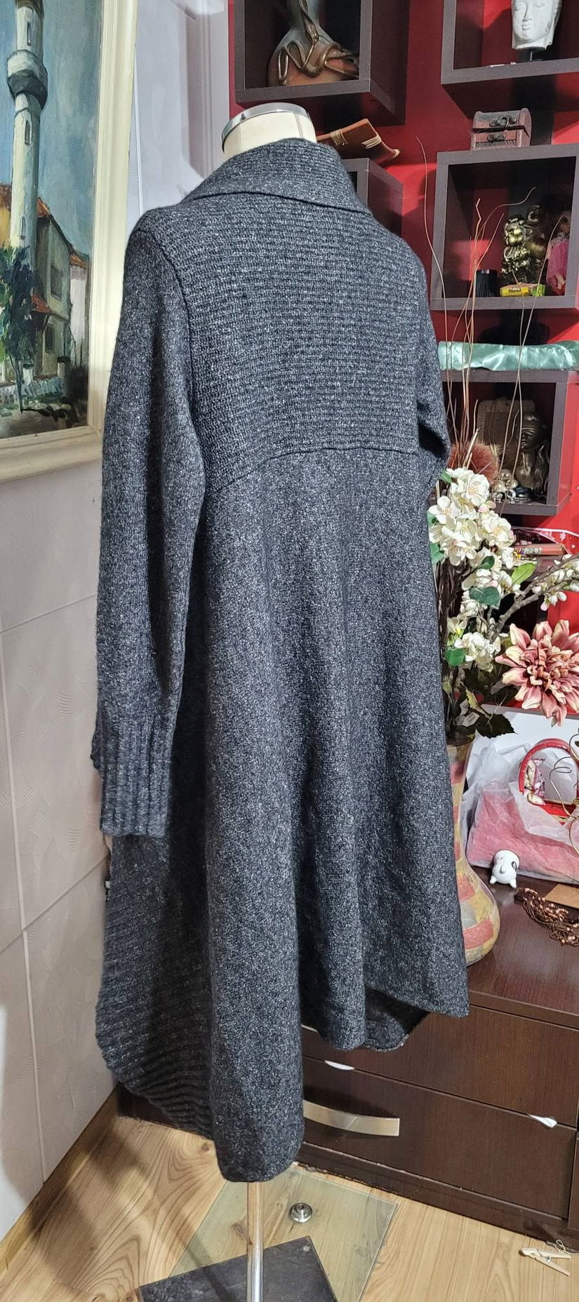 Cardigan asimetric marime unica