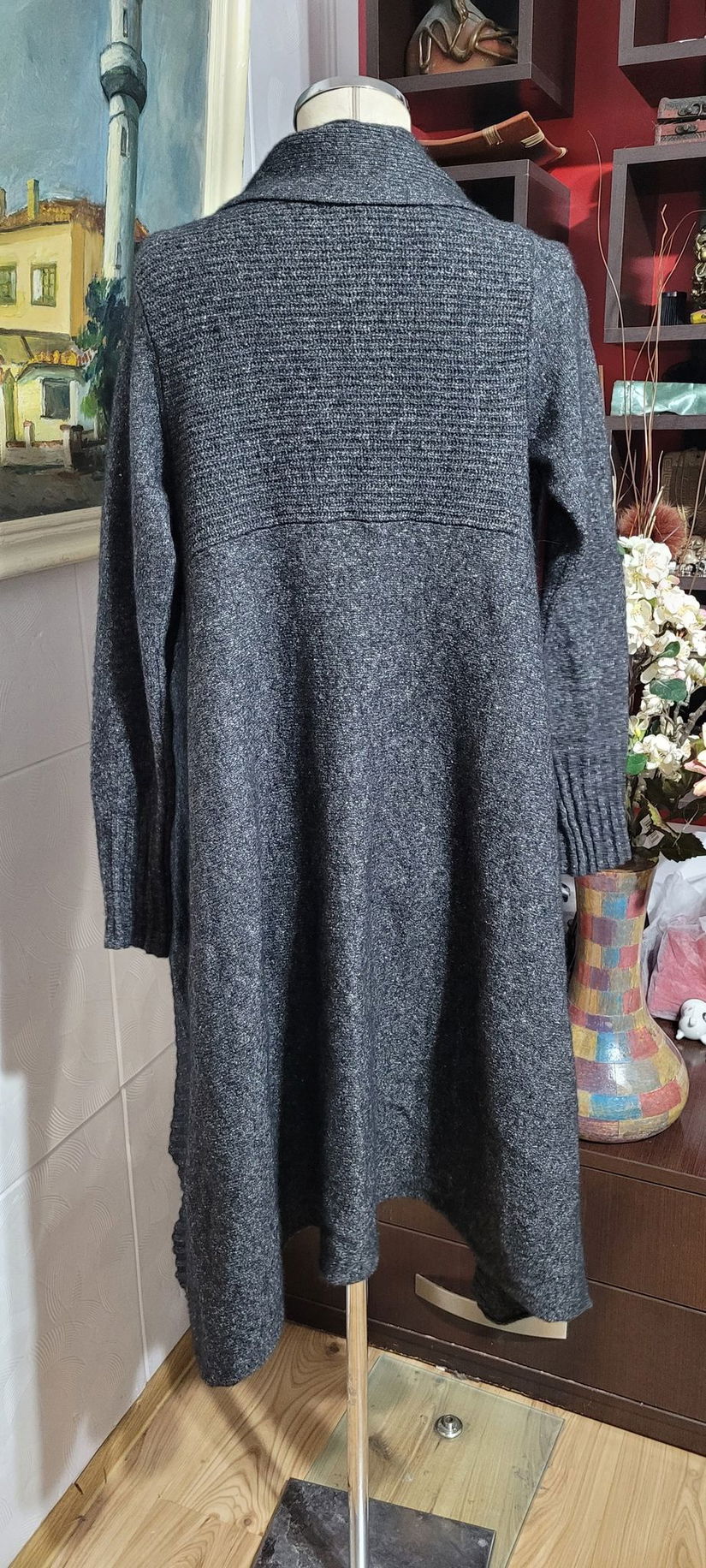 Cardigan asimetric marime unica