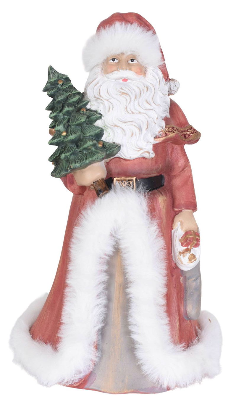 Figurina Mos Craciun cu bradut