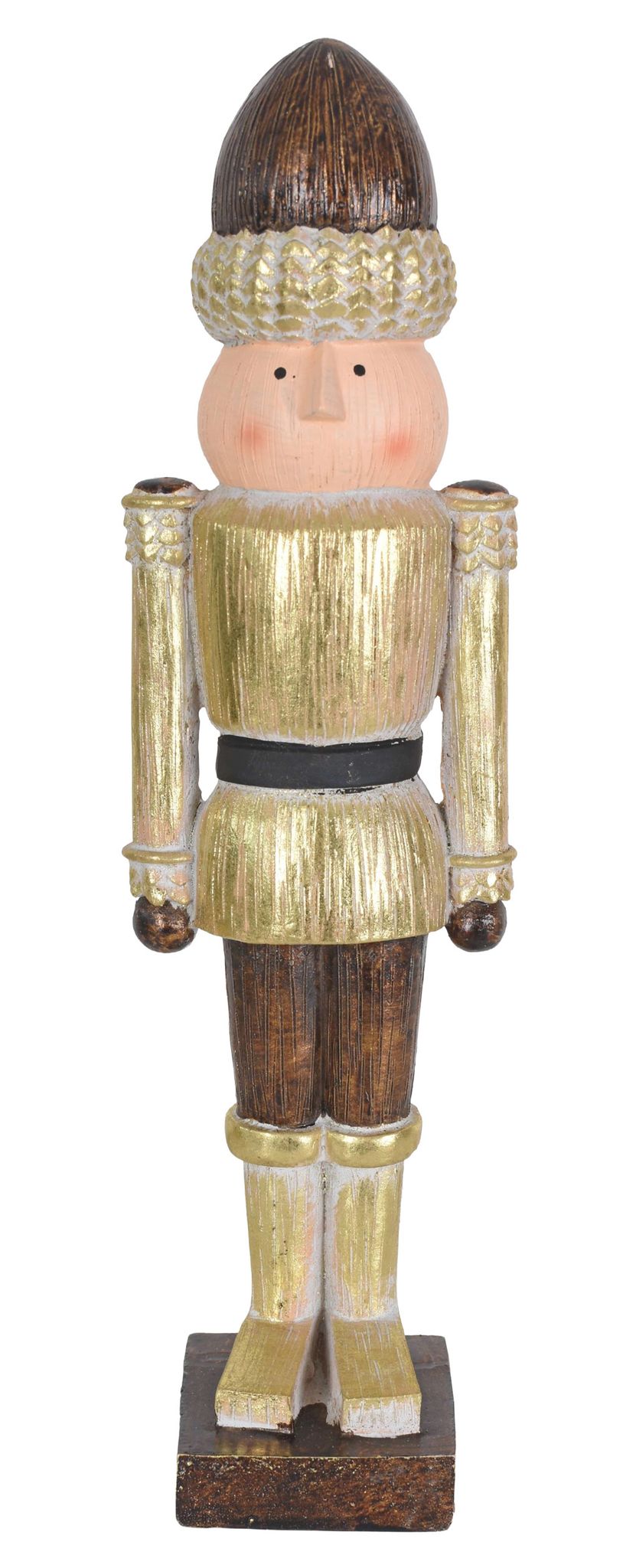 Figurina Craciun-Spargatorul de Nuci auriu