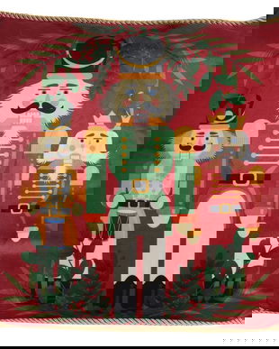 Perna decorativa Craciun-Spărgătorul de Nuci