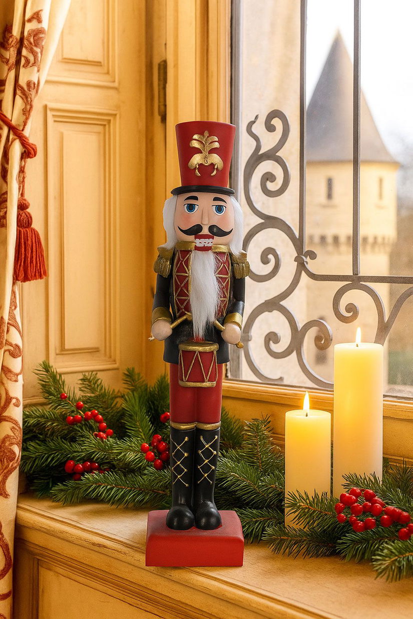 Figurina mare Spargatorul de Nuci cu tobita