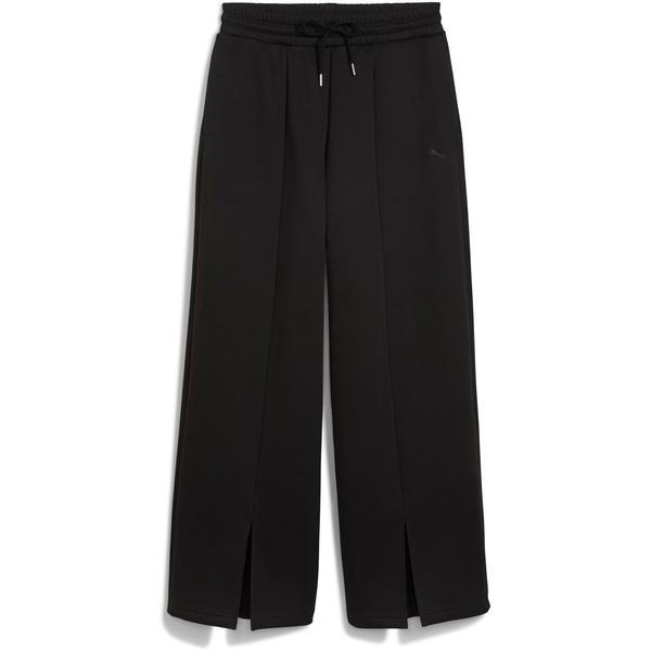 Pantaloni femei Puma Wardrobe Ess Relaxed Pants Dk 63205301, L, Negru