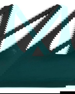 Bustiere femei Puma Cloudspun Bra - Mid 52746275, M, Verde